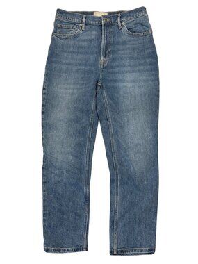Everlane The Original Cheeky Jean Womens Size 28 Crop High Rise Organic Cotton B